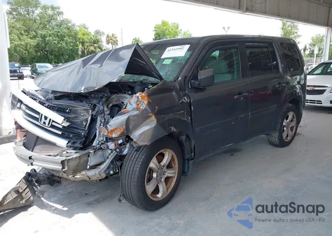 2014 Honda Pilot Ex from USA, damaged, VIN 5FNYF3H46EB024208